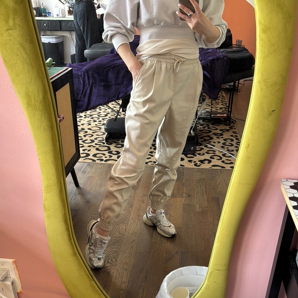 Zara Beige Jogger Pants